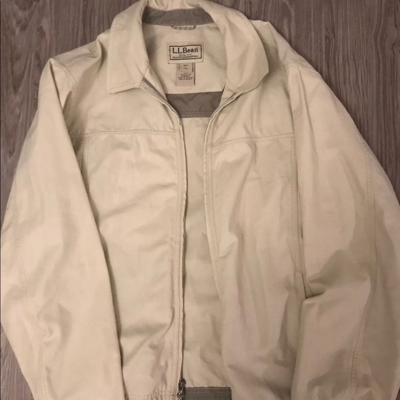 Other - VTG LL Bean Canvas Jacket Mens Large Tan Other - VTG LL Bean Canvas Jacket Mens Large Tan